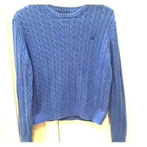 Lauren by Ralph Lauren Blue Crewneck Sweater